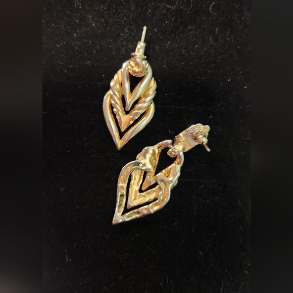 Vintage 80's- 90's Earrings - Picture 2 of 2